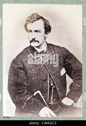 John Wilkes Booth (1838-1865) führte eine Verschwörung der Entführung Abraham Lincoln, die entwickelt in einen Mord-Plan für Lincoln Stockfoto