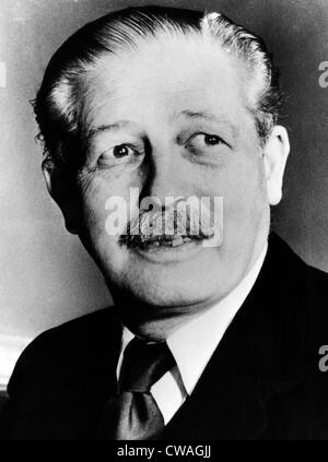 Harold MacMillan, (1894-1986), britischer Premierminister 1957-1963, c. 1957... Höflichkeit: CSU Archive / Everett Collection Stockfoto