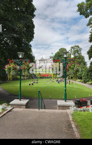 Union Terrassengärten Aberdeen Stockfoto