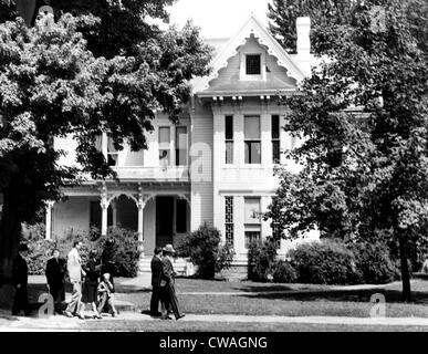 Präsident Harry Truman-Haus in Independence, Missouri, 1945... Höflichkeit: CSU Archive / Everett Collection Stockfoto