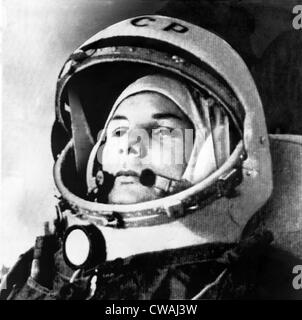 Yuri Gagarin (1934-1968.), russischer Kosmonaut war der erste Mensch in den Weltraum, während seine drei Earth Orbit Mission auf gehen Stockfoto