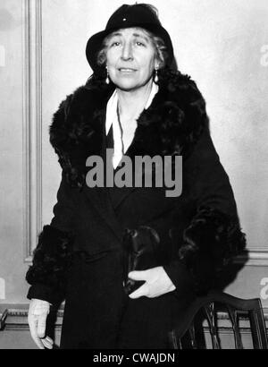 Erste weibliche Mitglied des Repräsentantenhauses der Vereinigten Staaten von, Jeannette Rankin (1880 – 1973), c. 1932... Höflichkeit: CSU Archive / Stockfoto