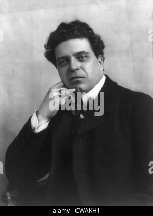 Pietro Mascagni (1863-1945) italienischer Komponist der realistischen Opern des Verismo Style.  Seine letzte Oper NERONE, komponiert Stockfoto