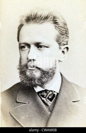 Peter Ilich Tchaikovsky (1840-1893), russischer Komponist. Ca. 1883. Stockfoto