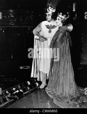 Opernsänger Lauritz Melchior und Kirsten Flagstad, 1937... Höflichkeit: CSU Archive / Everett Collection Stockfoto