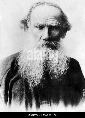 Leo Tolstoy (1828-1910), russischer Schriftsteller, ca. 1900. Höflichkeit: CSU Archive/Everett Collection Stockfoto