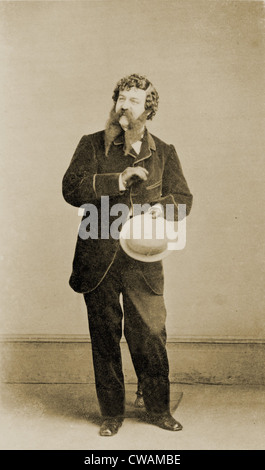 Frank S. Chanfrau, (1824-1884), US-amerikanischer Schauspieler, der in Tracht, ca. 1870. Stockfoto