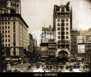 Palace Theatre, New York City, von Varieté Impresario Martin Beck im Jahre 1913 gebaut.  Um den Palast zu spielen wurde zu einem Symbol der show Stockfoto