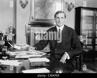 William McAdoo (1863-1941), Woodrow Wilsons Secretary Of The Treasury (1913 – 18), ca. 1914. Stockfoto