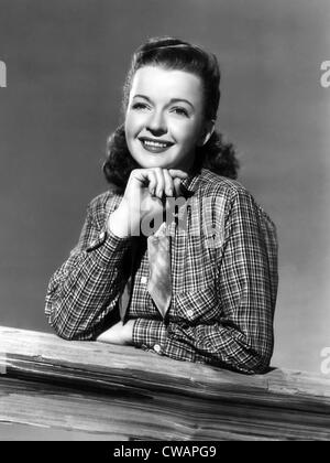 Dale Evans (1912 – 2001), US-amerikanische Schauspielerin, Sängerin und Frau von Roy Rogers, ca. 1950er-Jahre. Höflichkeit: CSU Archive/Everett Collection Stockfoto