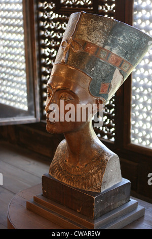 Nofretete, Kopie im Gayer-Anderson House, Cairo Stockfoto
