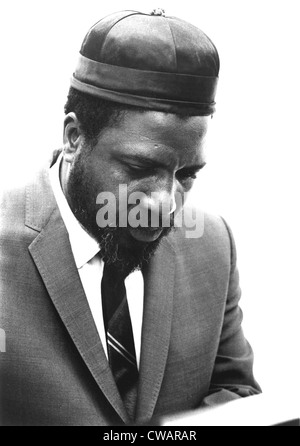 Jazz-Pianist Thelonius Monk (1917 – 1982), Foto: 1966. Höflichkeit: CSU Archive / Everett Collection Stockfoto