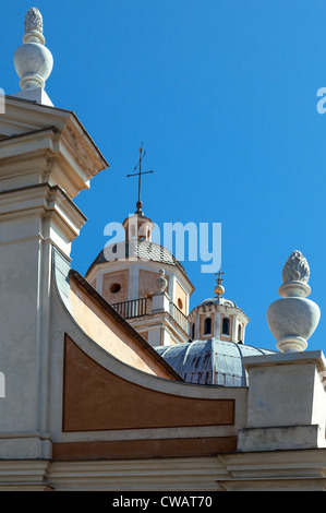 Frankreich, Korsika, Ajaccio, die Kirche St. Johannes der Täufer, Detail. Stockfoto