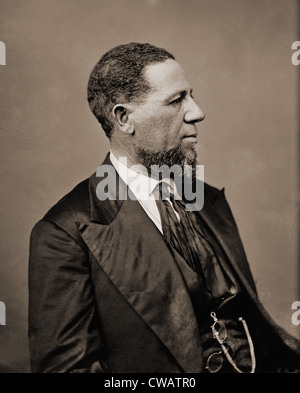 Hiram schwelgt (1822-1901) war der erste von nur vier Afro-Amerikaner in den US-Senat zu dienen.  Im Jahr 1870 wurde er in gewählt. Stockfoto