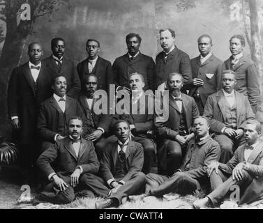 Gruppenbild der "Minister-Klasse" bei Roger Williams University of Nashville, Tennessee.  Das College wurde im Jahr 1864 gegründet. Stockfoto