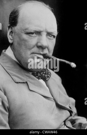 WINSTON CHURCHILL, 1939. Höflichkeit: CSU Archive / Everett Collection Stockfoto