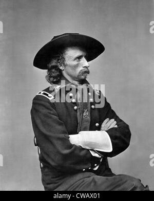 George Armstrong Custer, US-Armee Generalmajor, ca. 1863 Stockfoto