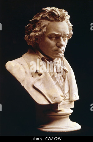 Ludwig van Beethoven (1770-1827), deutscher Komponist, ca. 1810s. Stockfoto