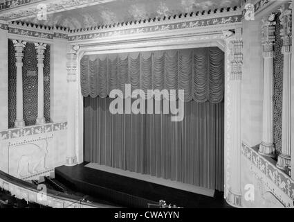 Das Missouri Theatergebäude, Ansicht des Auditoriums, ursprünglich errichtet im Jahre 1927, 713-715 Edmond Street, St. Joseph, Stockfoto