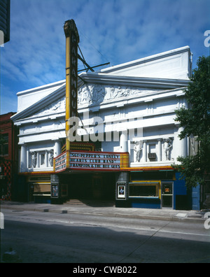 Kinos, The Paramount Theater, zeigt Sgt. PEPPER LONELY HEARTS CLUB BAND, erbaut im Jahre 1920 215 Riverside Stockfoto