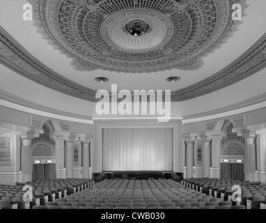 Kinos, dem ägyptischen Theater, Interieur, 157 Bala Avenue, Bala Cynwyd, Pennsylvania, circa 1994. Stockfoto