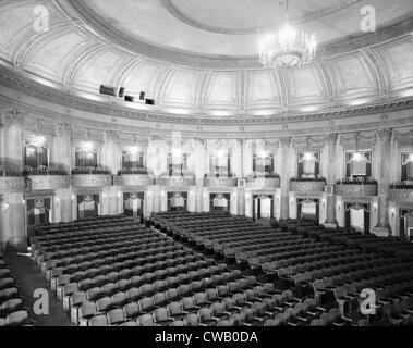 Kinos, die Al Ringling Theater, Interieur, Baujahr 1915, 136 Fourth Street, Baraboo, Wisconsin, ca. 1970er Jahre. Stockfoto