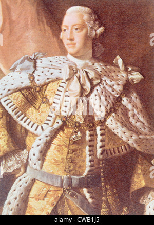 George III (1738-1820), König von Großbritannien und Irland 1760-1801. Stockfoto