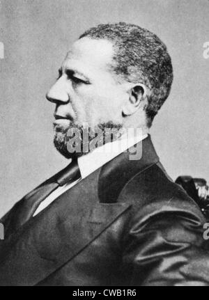 Hiram Rhodes Revels (1827-1901), erster Afroamerikaner im US-Senat (1870-1871) Stockfoto