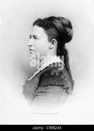 Julia Grant (1826-1902), First Lady (1869-1877) Stockfoto