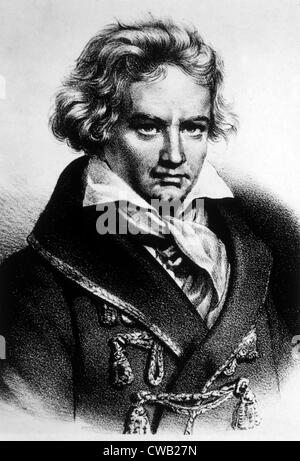 Ludwig van Beethoven (1770-1827) Stockfoto