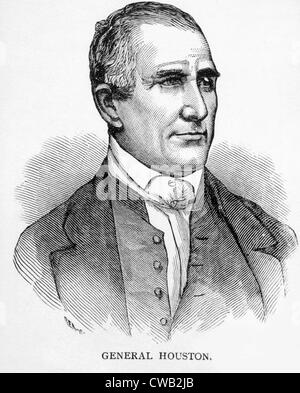 General Sam Houston (1793-1863) Stockfoto