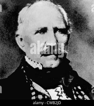 General Sam Houston (1793-1863), Foto von Mathew Brady Stockfoto