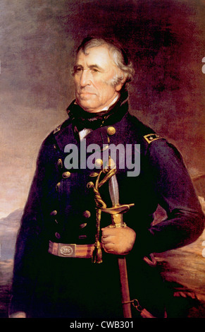 Zachary Taylor (1784 – 1850), US-Präsident (1849-1850) Stockfoto