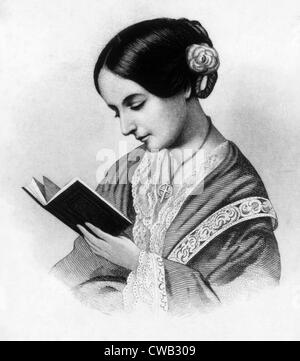 Florence Nightingale (1820-1910), englische Krankenschwester und Pionier der modernen Medizin. 1868-Gravur. Stockfoto