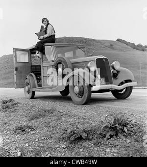 Dorothea Lange, Resettlement Administration Fotograf, Kalifornien, Februar 1936. Stockfoto