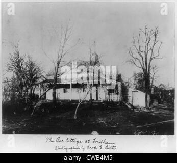 Poe-Cottage in Fordham, die Heimat von Poe, New York City, fotografieren, 1900. Stockfoto