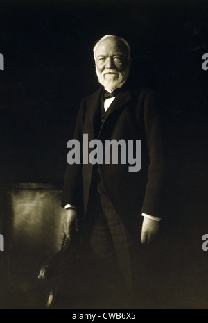 Andrew Carnegie, 5. April 1913 Stockfoto