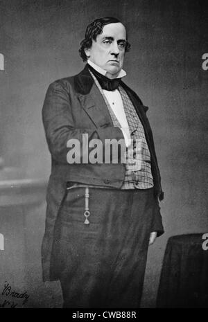 Lewis Cass, demokratische Präsidentschaftskandidat für 1848. Kriegsminister von Andrew Jackson, setzte er den Indian Removal Stockfoto