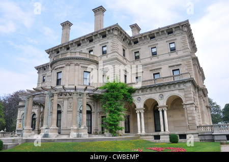 Das Breakers Herrenhaus, Newport, Rhode Island, USA Stockfoto