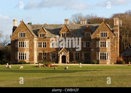 Vorderansicht, Launde Abbey, Osten Norton, Leicestershire, England, UK Stockfoto