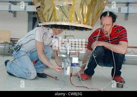 Heissdampfaerostat - ein Ballon mit Heißdampf betrieben Stockfoto