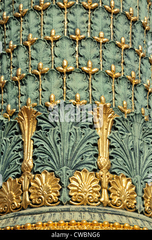 Paris, Frankreich. Place De La Concorde - Colonne Rostrale (Laterne) detail Stockfoto