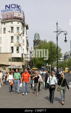 Berlin Kurfürstendamm Stockfoto