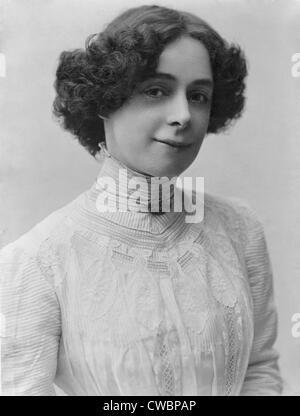 Beatrice Houdini (1876-1943), Frau und Performance Partner der berühmten Magier Harry Houdini. Cal-1900. Stockfoto