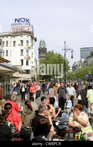 Berlin Kurfürstendamm Stockfoto