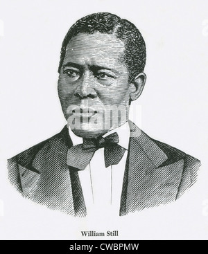 William Still (1819 – 1902) war ein US-amerikanischer Abolitionist, Dirigent auf und Historiker der Underground Railroad. Nach wie vor Stockfoto