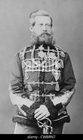 Frederick III, deutscher Kaiser (1831 – 1888), als Kronprinz. 99 Tage im Jahr 1888 war er deutscher Kaiser und König von Preußen. Er Stockfoto