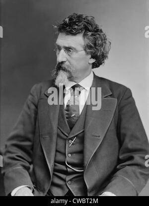 Mathew B. Brady (1823-1896), prominenter amerikanischer Fotograf erstellt eine erfolgreiche Porträt-Geschäft vor dem US-Civil Stockfoto