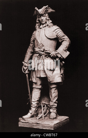 James Edward Oglethorpe (1698-1785), Gründer von Georgia, war ein Mann des Militärs und Sozialreformer, die britische Schuldner in niedergelassen Stockfoto