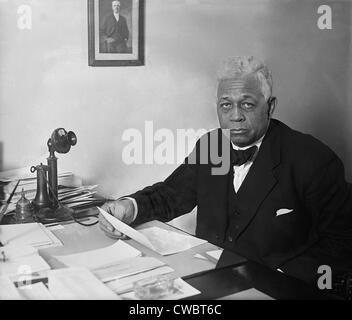 Oscar DePriest (1871-1951), war der erste Afroamerikaner, der jemals aus einem nördlichen Staat von 1929-34 in den Kongress gewählt. Stockfoto